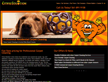 Tablet Screenshot of citrus-solution.com